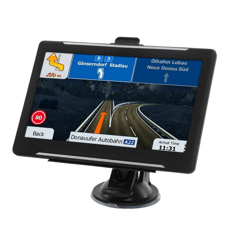 7-дюймовый автомобильный емкостный Экран GPS навигатор HD FM 8G 256 м MP3/MP4 плеер