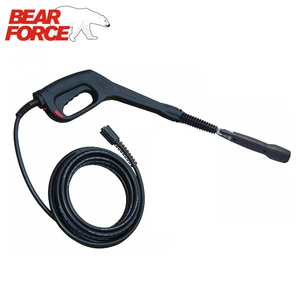 Совместим с пистолетом для мойки машин и шланговым комплектом 6 м для моек высокого давления Karcher Interskol AR Elitech Huter Sterwins