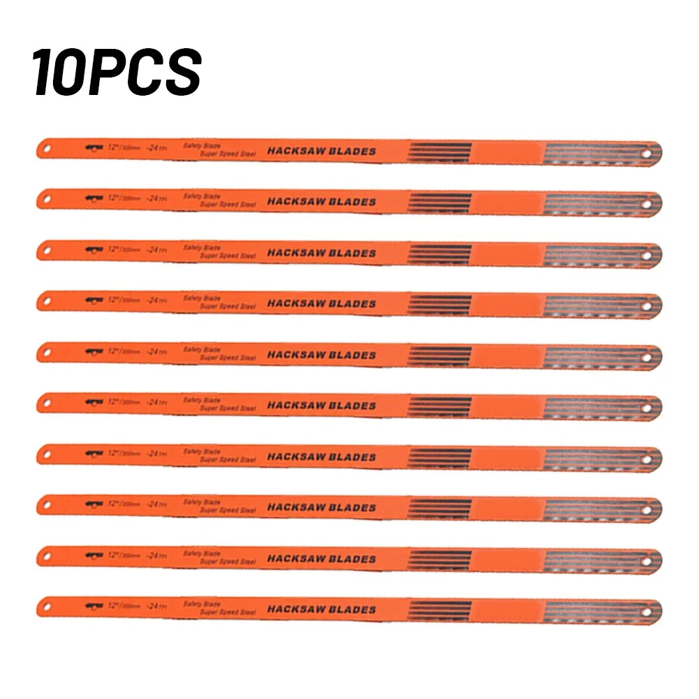 

10Pcs 12inch Reciprocating Saw Carbon Strength Steel Set Replacement Blades Renovator Thickened Carbon For Woodworking Metal