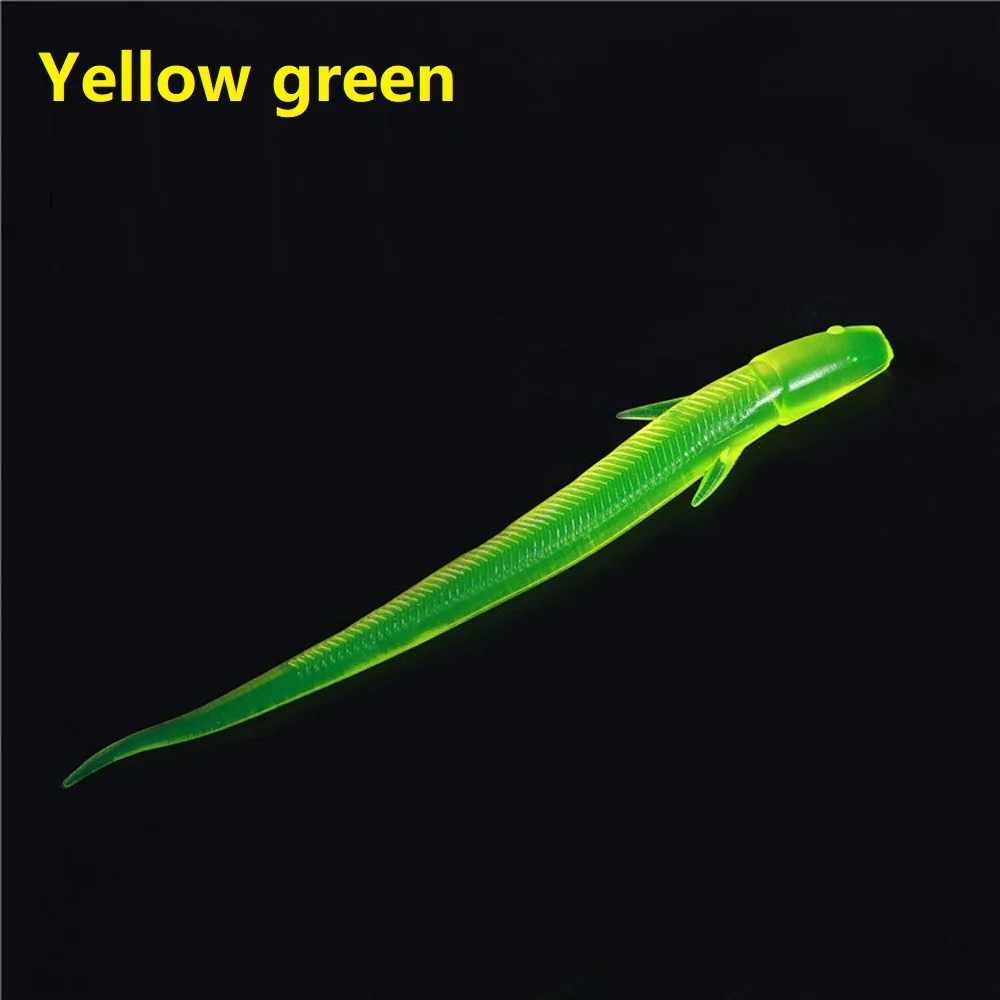 3 шт./лот бионическая Мягкая силиконовая рыболовная приманка 11 см г искусственная