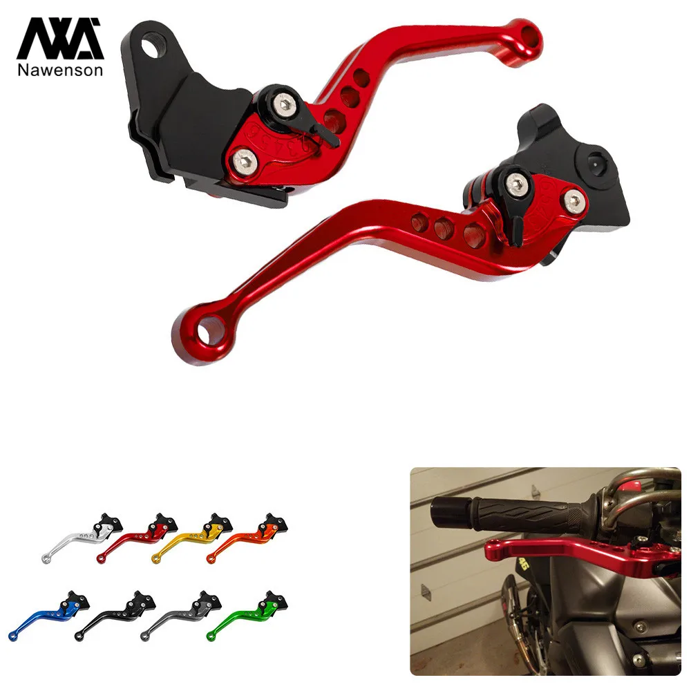 Motorcycle Short Brake Clutch Levers Adjustable Handles For MV F3 675 2013-2018 For MV F3 800/AGO/RC/(not the AMG model) 14-18