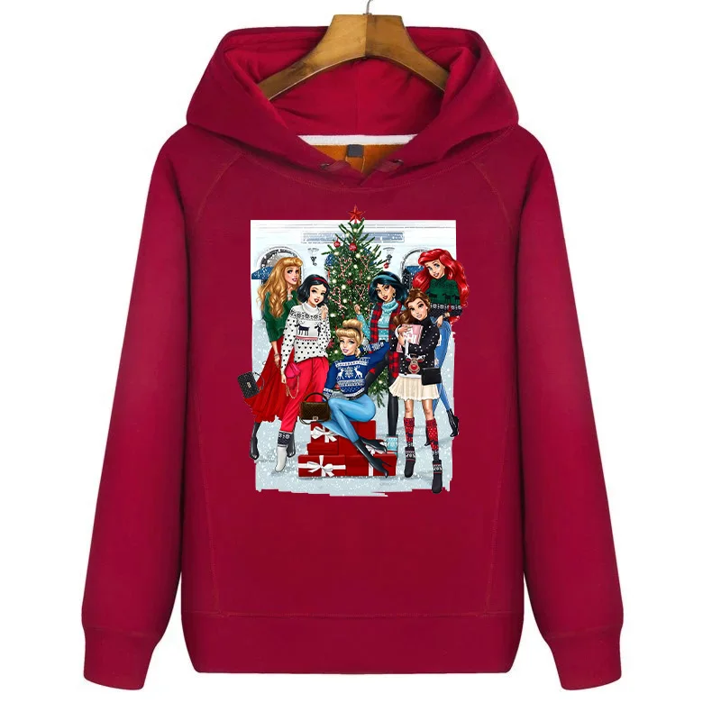 Заплатка с принцессой Рождественская термонаклейка для зимнего пальто модная