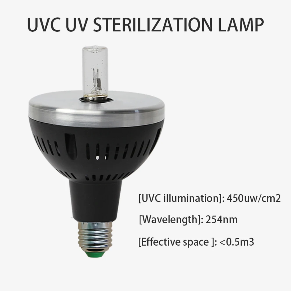 

3W UVC Light Bulb Ultraviolet Sterilizer Lamp 220V/110V Germicidal Germicidal Lamp Bulb UV Disinfectant Lamp Disinfectant Light