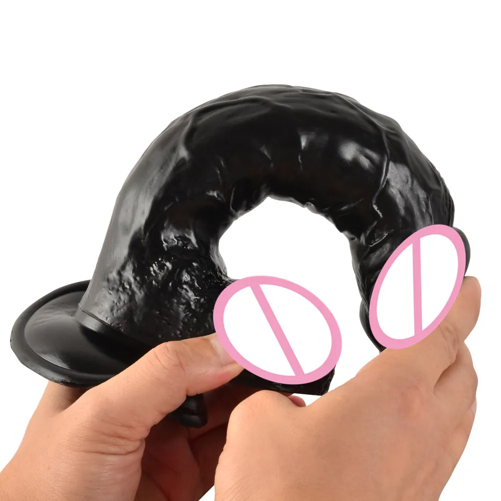 9-дюймовый огромный фаллоимитатор реалистичный толстый гигантские взрослые