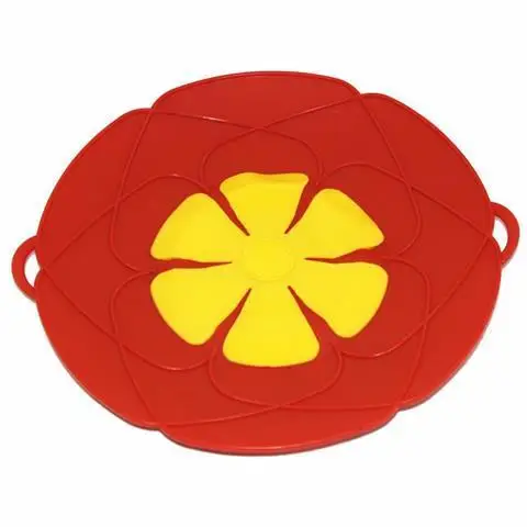 26CM Boil Over Safeguard Cover Silicone Spill Stopper Pot Pan Lid Multi-Function Cooking Tool Kitchen Gadgets | Дом и сад