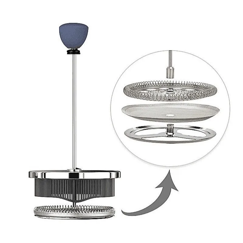 5 шт./компл. Еда класс 100 мм Диаметр французский Пресс горшок Кофе фильтры