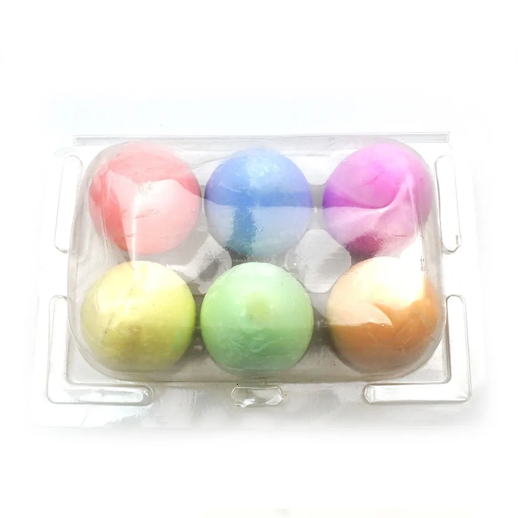 Мелки без пыли для детей 6 шт. Детские Тротуарные палочки разные цвета мелки