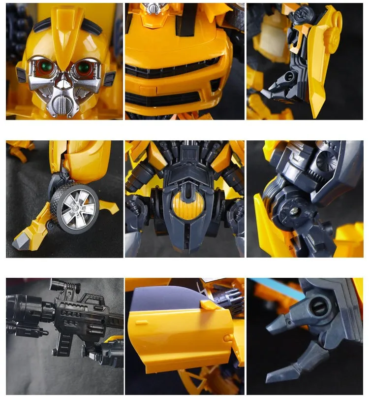 42 см Робокар трансформация bumbles bee Робот Модель автомобиля Классические игрушки экшн-фигурка подарки для детей игрушки для мальчиков музыкальная модель автомобиля