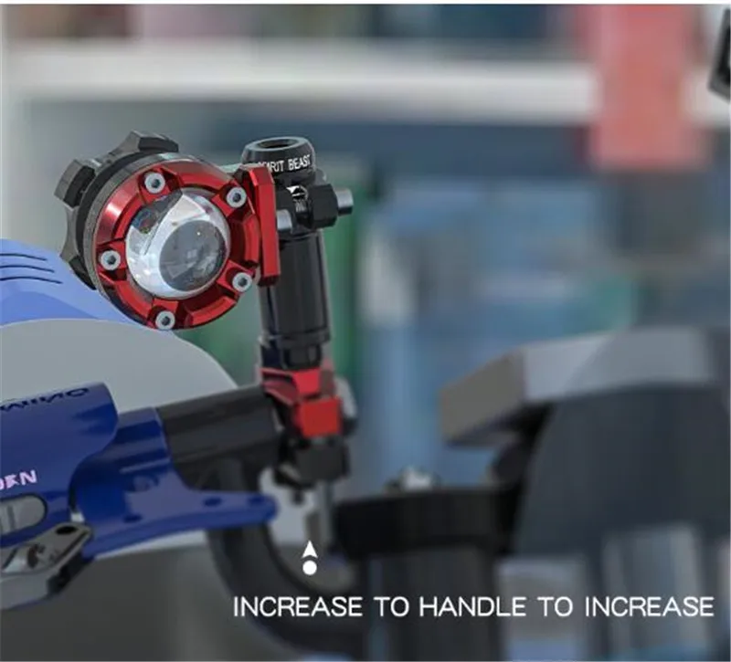 Спортивные часы на мотоцикле расширения света держатель телефона кронштейн