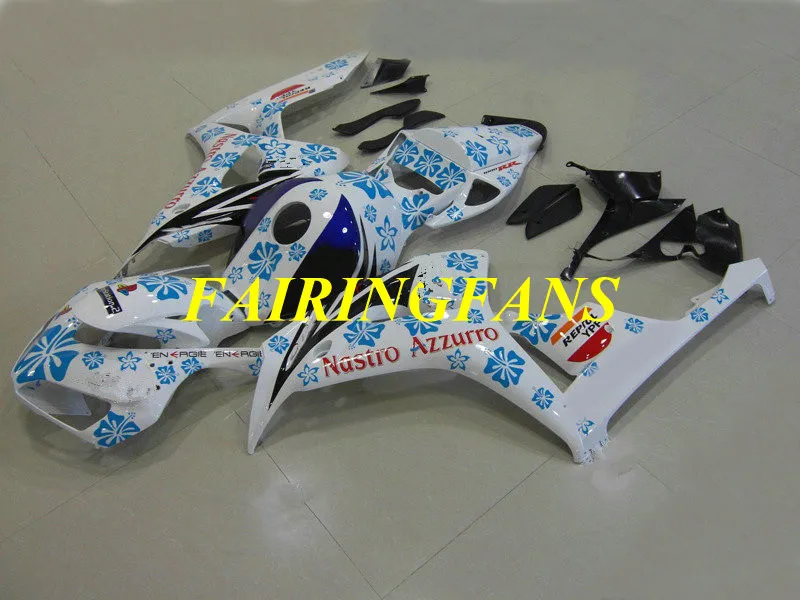 Комплект обтекателей для HONDA CBR1000RR 06 07CBR 1000 RR CBR 100RR 2006 2007 CBR1000 синие белые