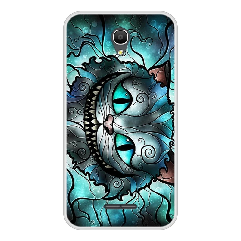 Case Cover for Alcatel Pop 4 Soft Silicone TPU Cool Patterned Printed Phone Cases In Stock |