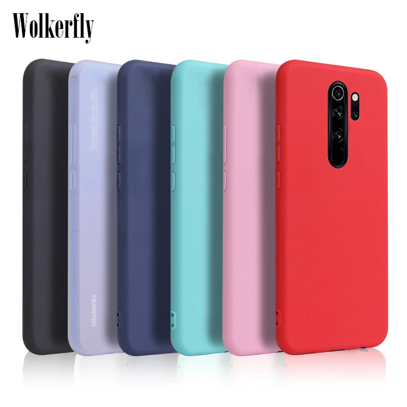 Мягкая коробка для сладостей для Xiaomi Redmi Note 8 iPhone 7 6 Plus 5 iPad Pro mi 9 SE 9T CC9 A3 A2 8 Lite 6X крышка на Red mi 7 7A 6A S2 K20 Pocophone F1 чехол