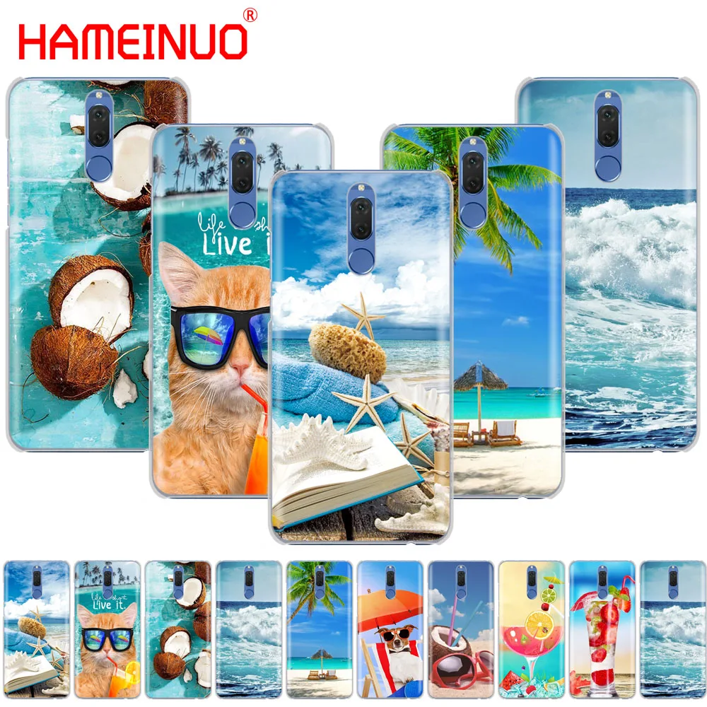 HAMEINUO Летний Пляжный волнистый морской чехол для телефона Huawei NOVA 2 2S 3e PLUS LITE p smart 2018