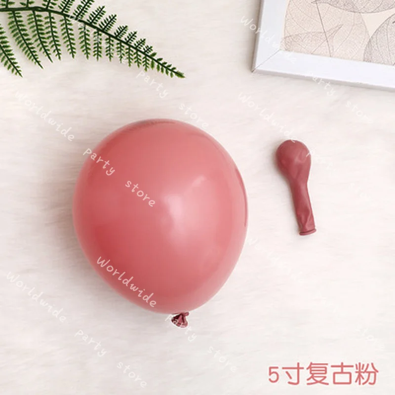 

Baby Shower Gender Reveal 100 pcs Dusty Pink Balloon Garland Arch Kit Wedding Decoration Anniversary Birthday Party Supplies