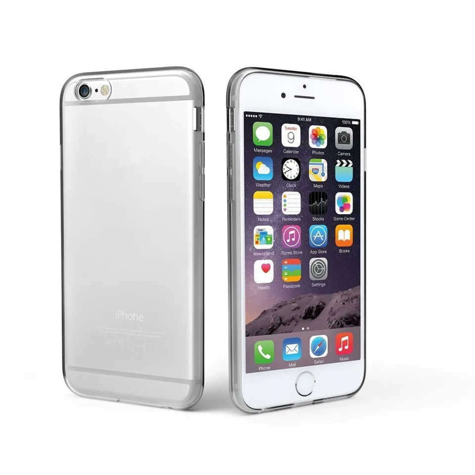 Прозрачный тонкий Противоскользящий чехол EasyAcc для iPhone SE 5S 5 прозрачный из