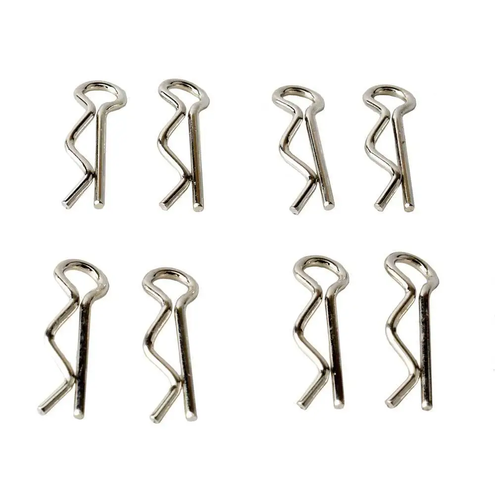 RC HM6079 Серебряные Зажимы для тела (8 шт.) Fit LC Racing 1/14 Electric EMB | Игрушки и хобби