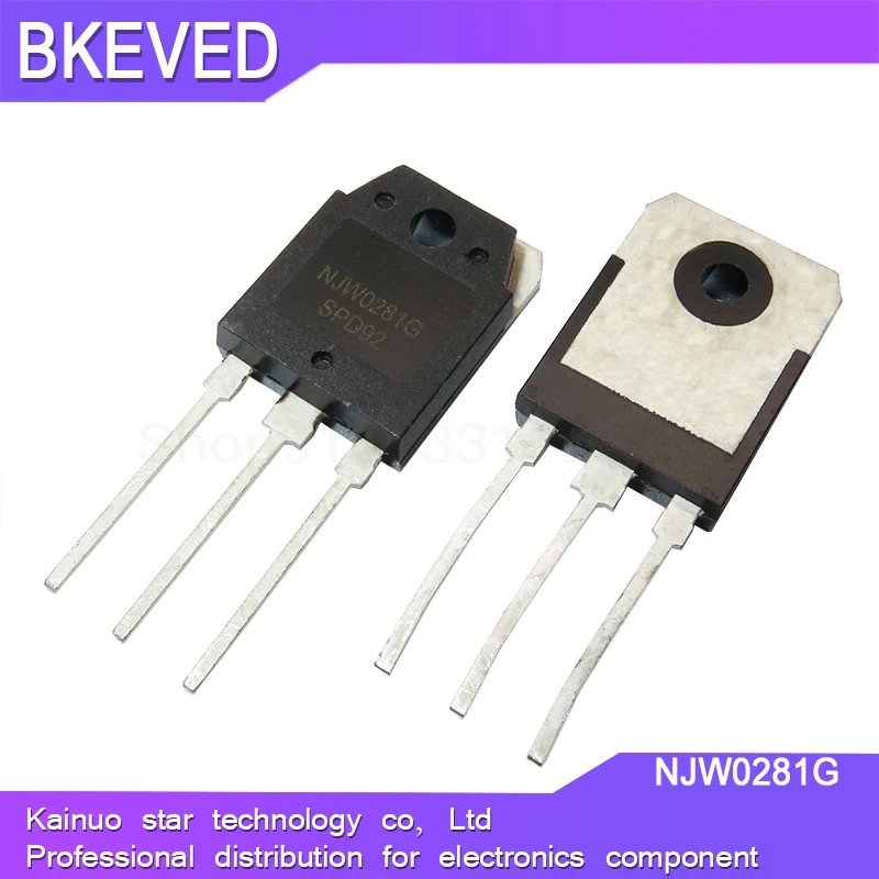 

5pcs NJW0281 TO-3P NJW0281G TO3P audio Pairing tube