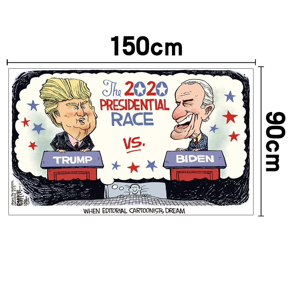 Высокое качество изготовление на заказ бренд Joe Biden президент 2020 печатный флаг