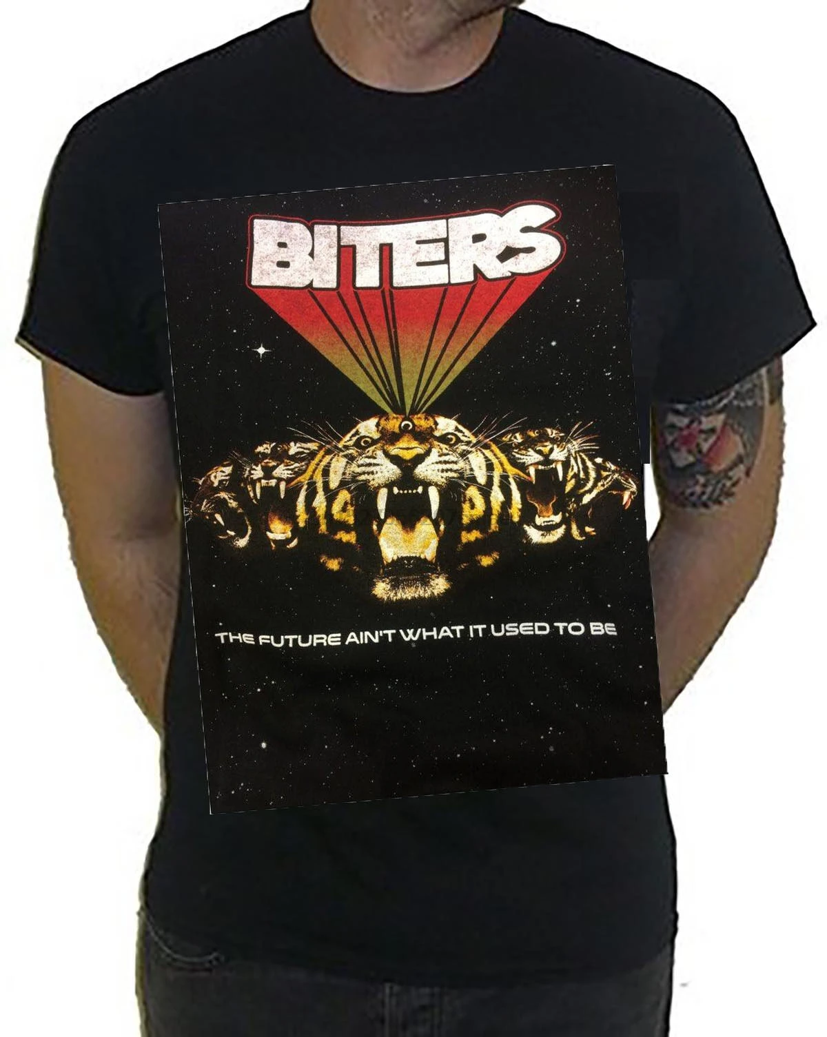 

Biters 'The Future Ain't What It Used To Be' T shirt - NEW(1)