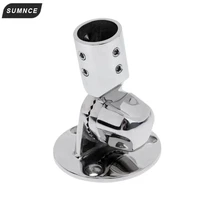adjustable stainless steel marine boat 78 antenna ratchet deck base mount for kayak canoe fashing boat rafting accessories