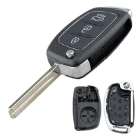 3 buttons replacement car remote key shell fit for hyundai mistra santa fe sonata tucson accent i30 i40 i45