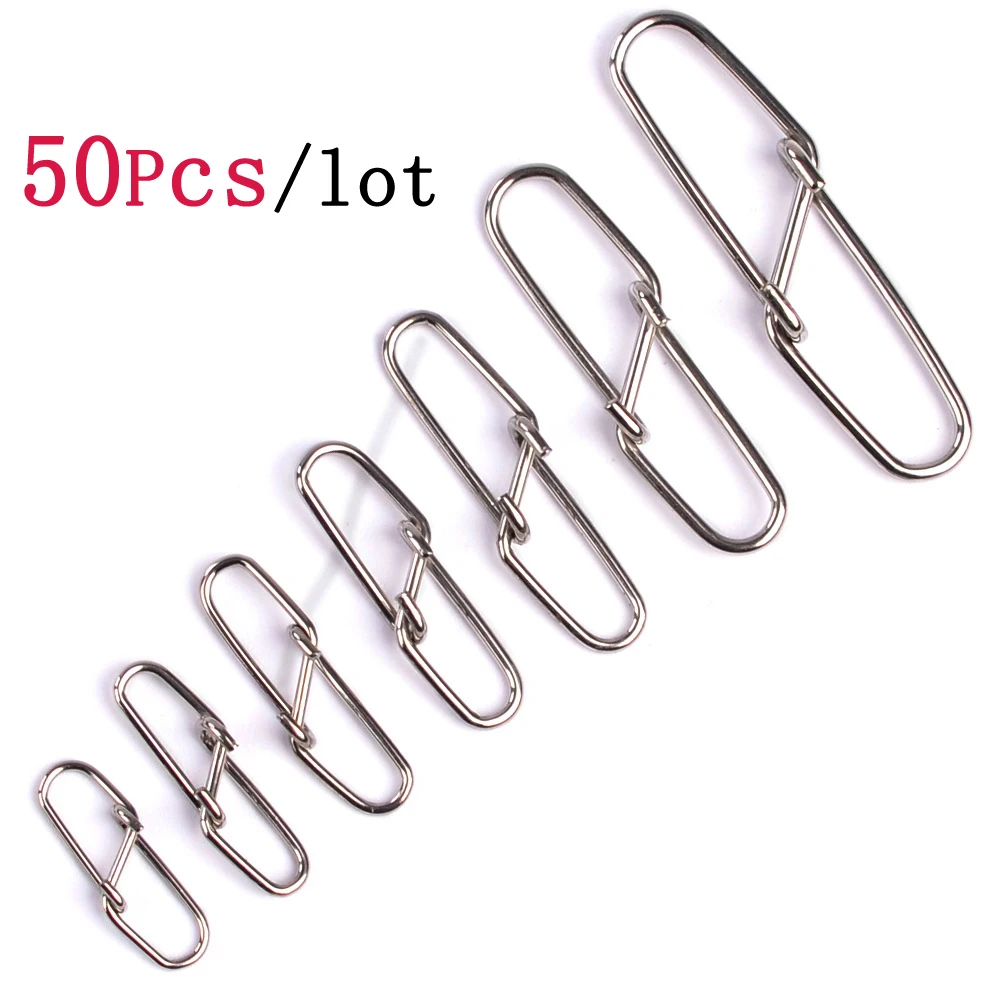 50 шт./лот 0 #-6 # рыболовные снасти коннектор для рыболовной приманки рукоятка с