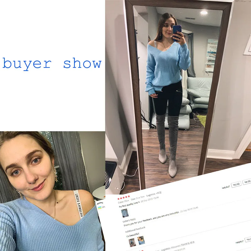 

Women's Knitted Pollovers V-Neck Sweaters Batwing Sleeve Autumn Winter Sweater Jumpers 2021 Fashion Vintage Casual Oversized Top