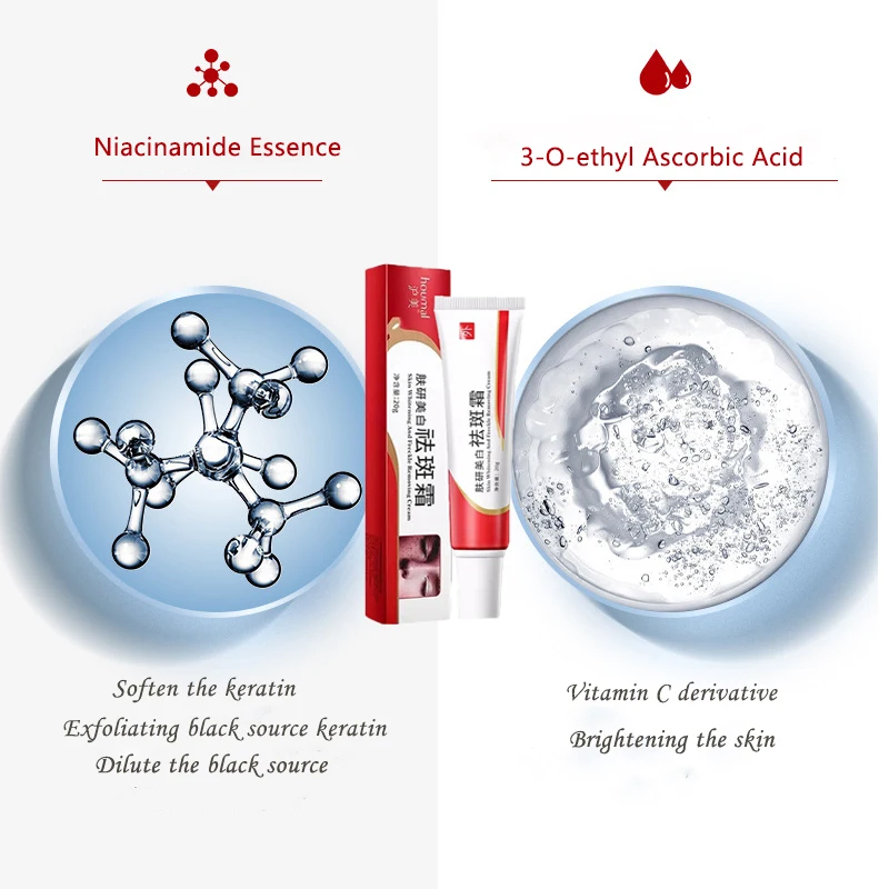 2 шт./лот отбеливающий крем для кожи с веснушкой эффективный пигмент мелазмы