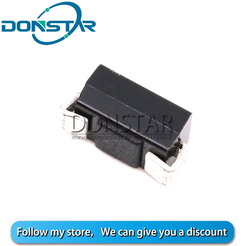 100pcs SS26 SR260 SMA DO-214AC 2A 60V диоды Schottky | Электронные компоненты и принадлежности