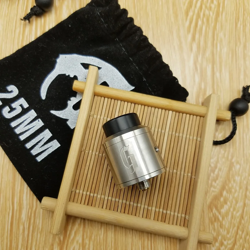 CYAN Goon 528 25 RDA форсунки мм диаметр электронная Сигарета испаритель Peek Insulater RTA бак VS
