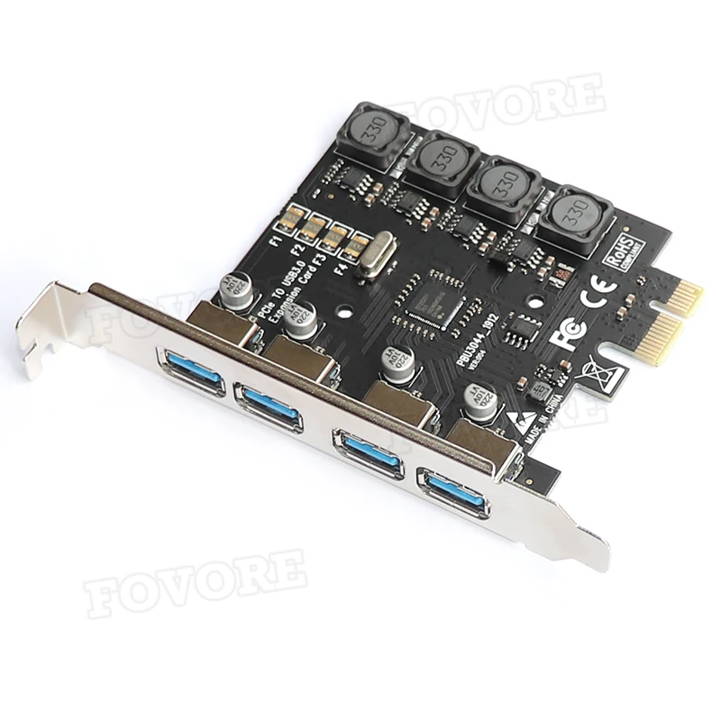 8A независимых источника питания PCIe USB адаптер PCI e с 3 портами (стандарт 0 PCI-e USB3