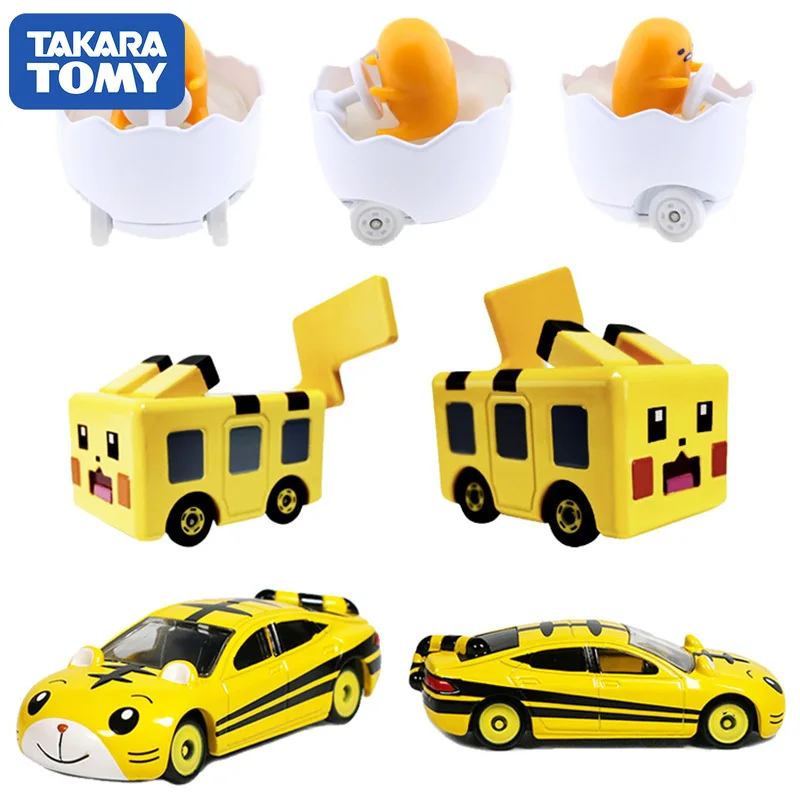 

Tomy Tomica Alloy Car Pikachu Tiger Egg Toy Car Dreamstar Peripherals Collectabl Matchbox Cars Christmas Toys