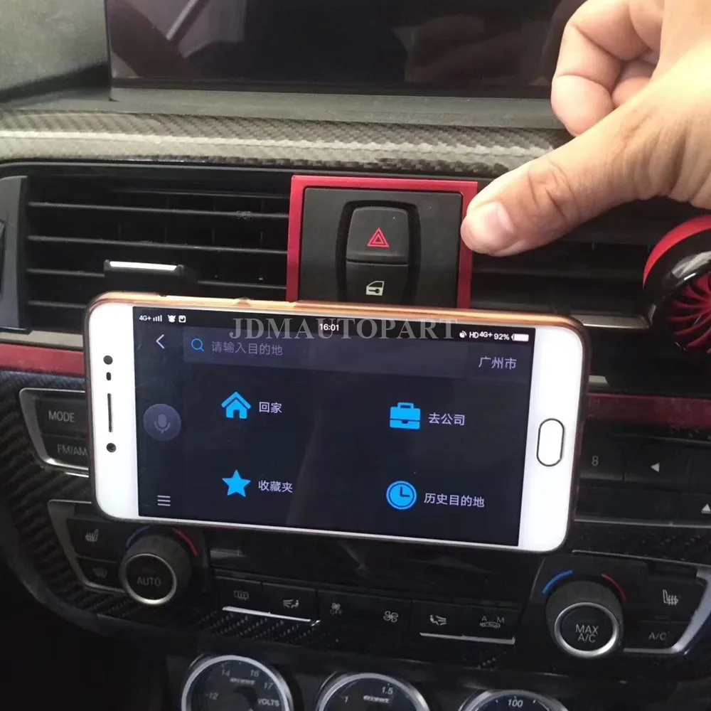Вращающийся на 360 градусов держатель сотового телефона для BMW 3 4 серии F30 F80 F82