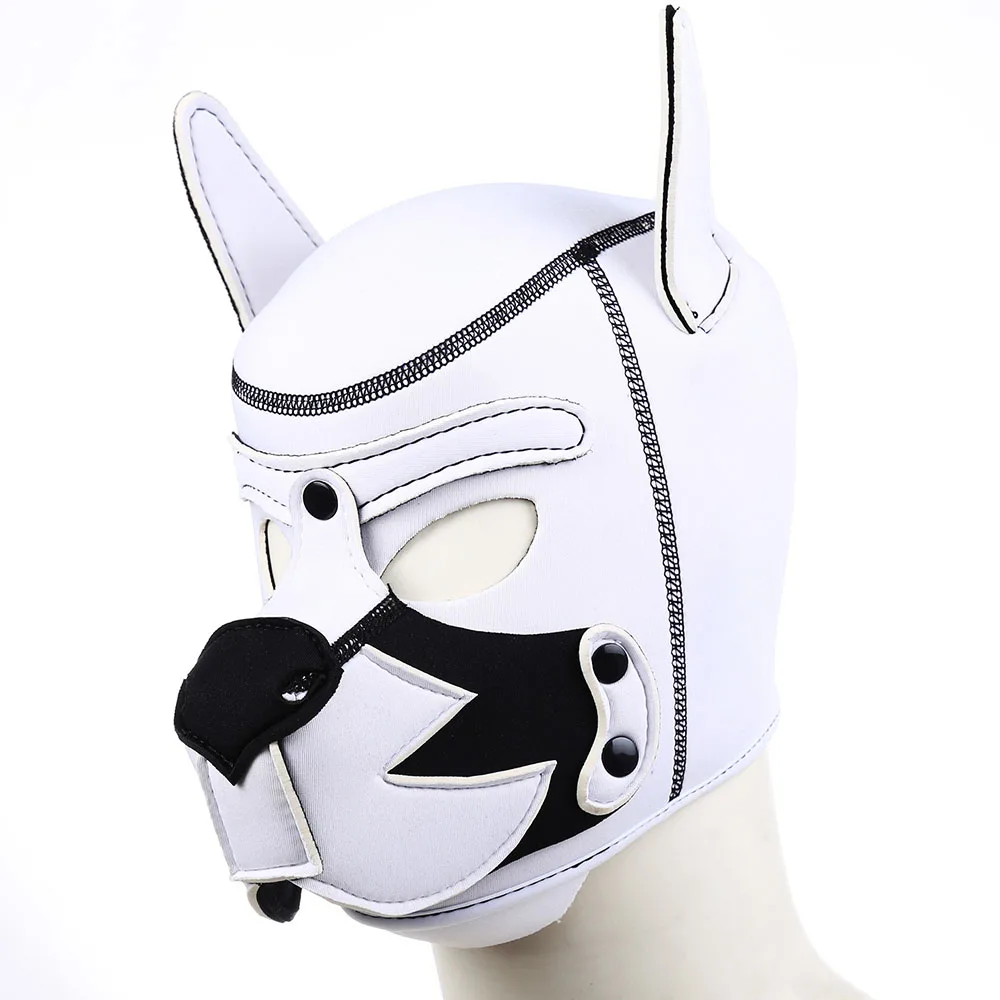 Маска для головы собаки неопреновый капюшон щенка маска на все лицо животного