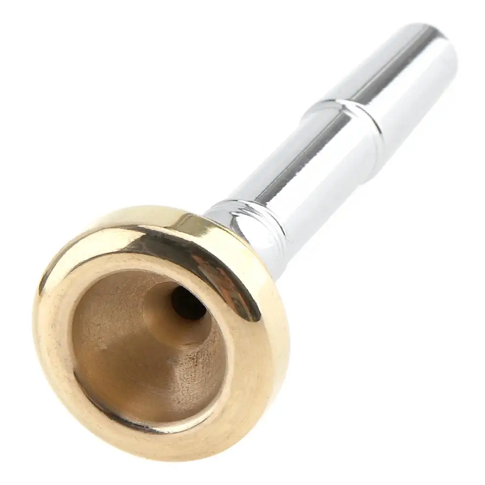 5pcs/set Trumpet Mouthpiece Set 3C 2C 2B 3B with Gold Plating 7# Heads and 4 Cups for | Спорт и развлечения