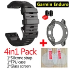 4 в 1, силиконовый ремешок для наручных часов Garmin Enduro