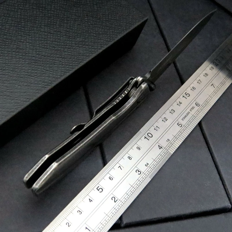 

Kershaw Outdoor Knife 1306 Steel Handle Self-defense Saber Folding Knife Tactical Self-defense Knife Gift Knife Survival Tool