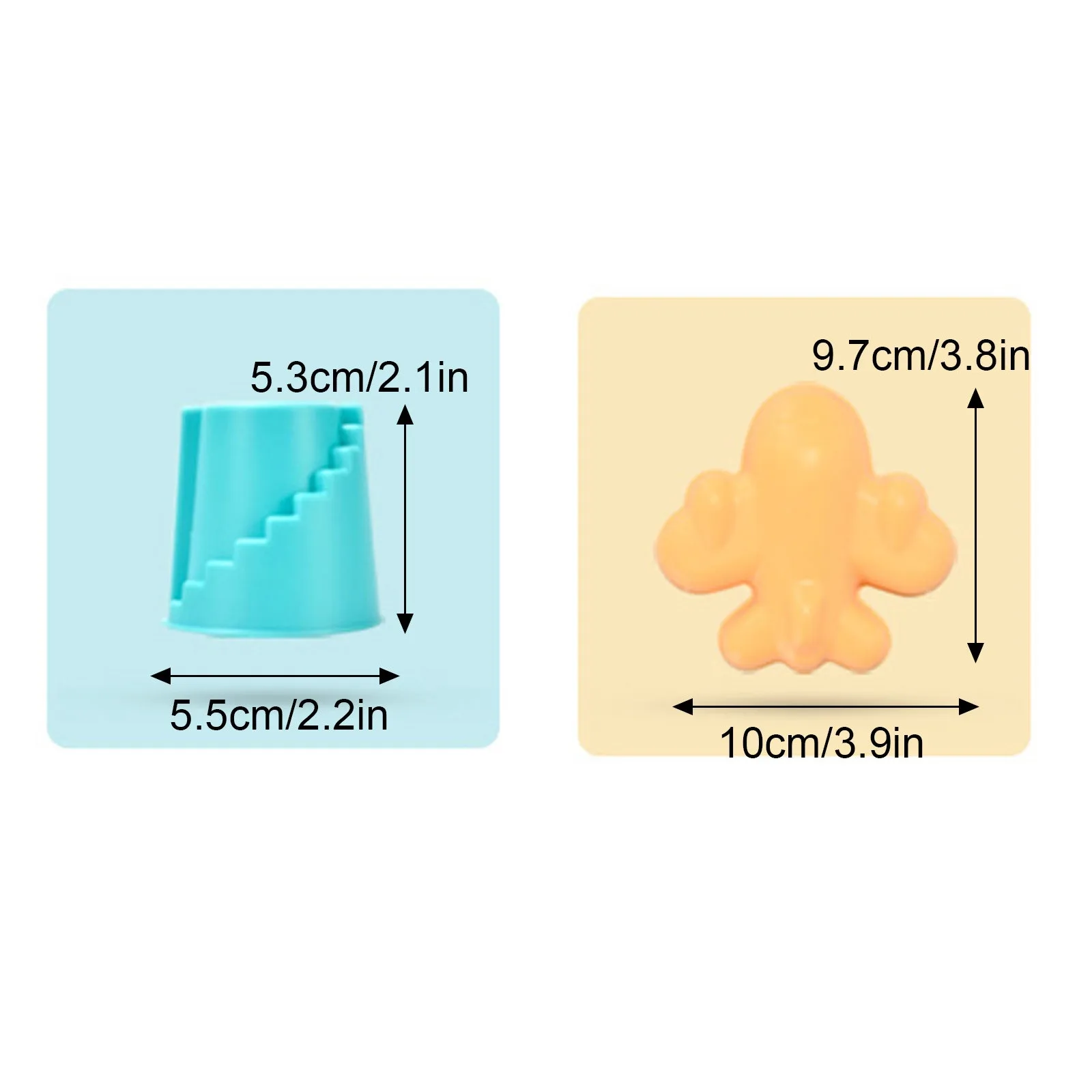 

Children's beach toy set big hourglass 9-piece beach set of high-quality beach toys sand set sand play sandpit toys summer F4*