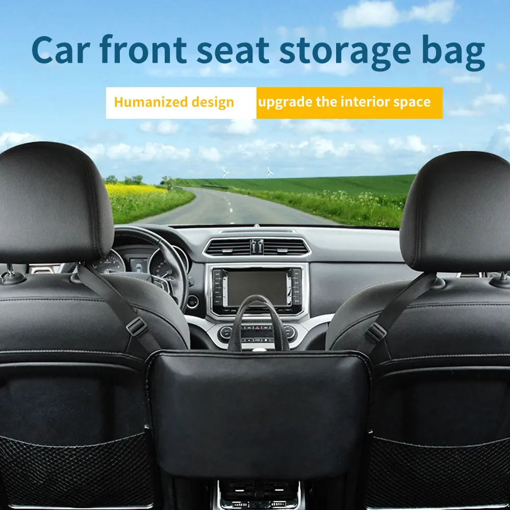 Органайзер на заднее сиденье автомобиля сумка для переноски среднего размера
