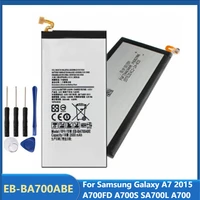 original replacement phone battery eb ba700abe for samsung galaxy a7 2015 a700fd a700s sa700l a700 rechargeable battery 2600mah
