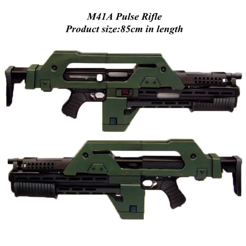 Бумажная импульсная винтовка Alien M41A