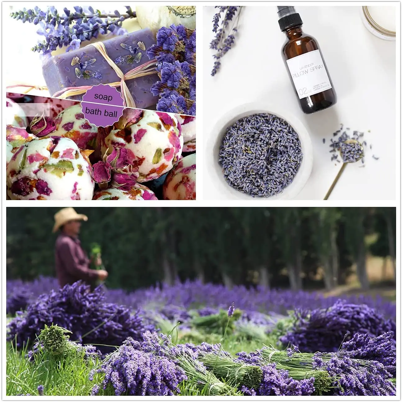 Набор сушеных цветов и трав жасмин хризантемы 10 пакетов | Дом сад