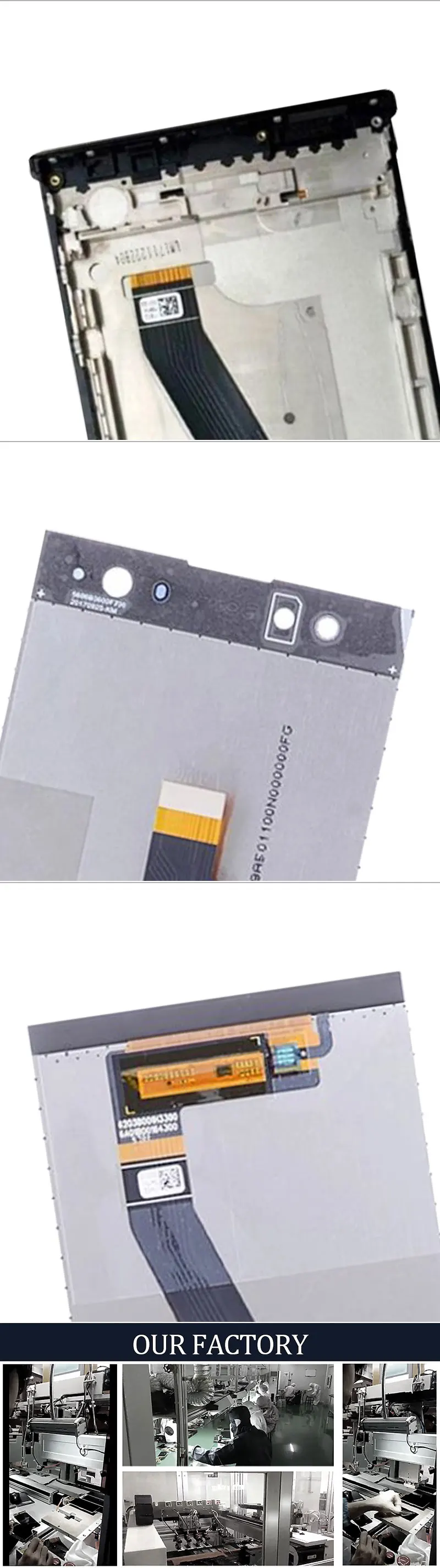 6," для sony Xperia XA2 Ultra C8 lcd H4233 H4213 H3213 H3223 Дисплей lcd сенсорный экран дигитайзер с рамкой запчасти в сборе