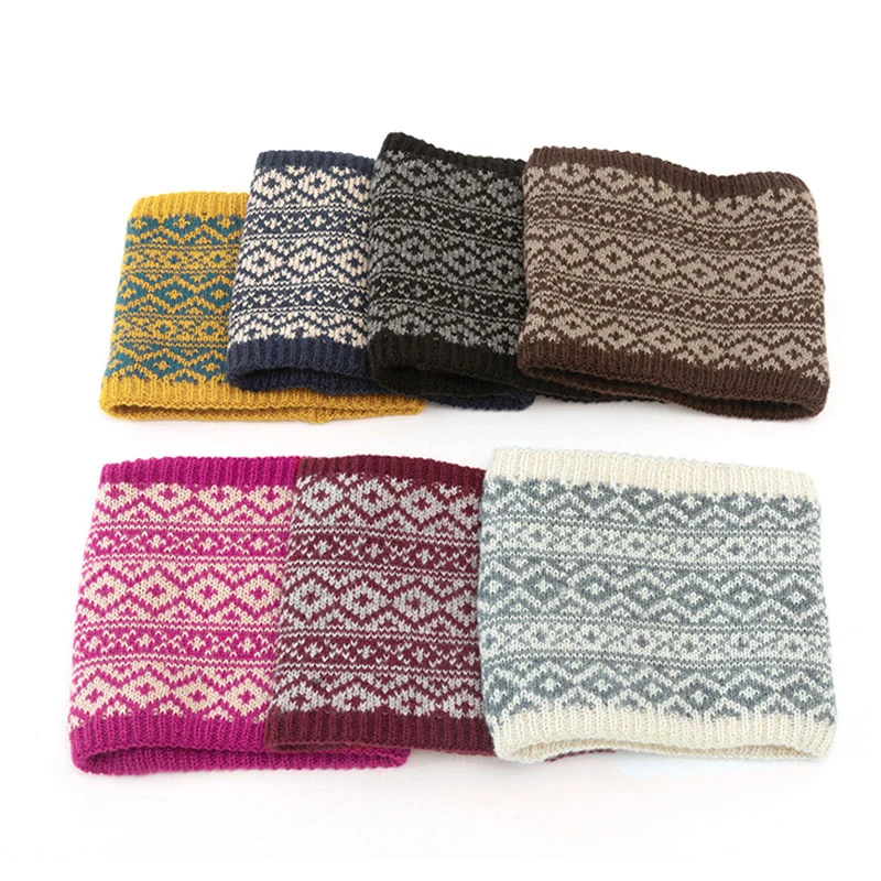 

Snood Shawl Plush Velvet Collar Scarves Neck Warmer Thicken Knit Mufflers Winter Scarf Ring Scarf Outdoor Ski Climb Scarf Ring