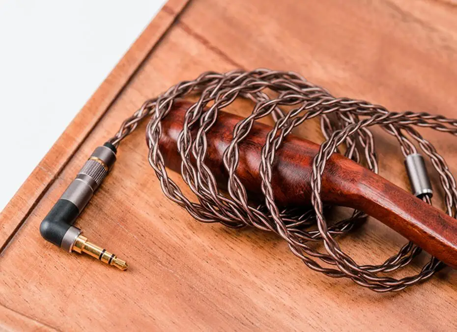 DUNU Lyre OCC медь высокой чистоты с дополнительным огнем изысканный 26AWG провод MMC