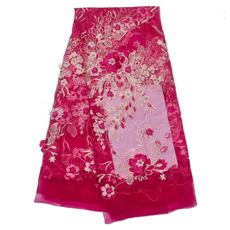 3D цветная аппликация Африканское изысканное кружево французская кружевная