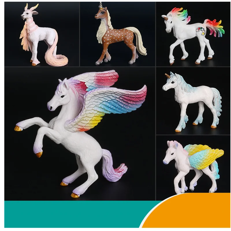 Имитация Западной мифологии единорог эльф Пегас коллекционные предметы ручной