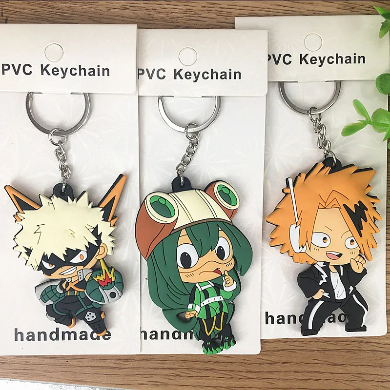 Япония экшн анимация Deku фигурка ПВХ с обеих сторон брелок Pandent игрушки 7 шт./компл.