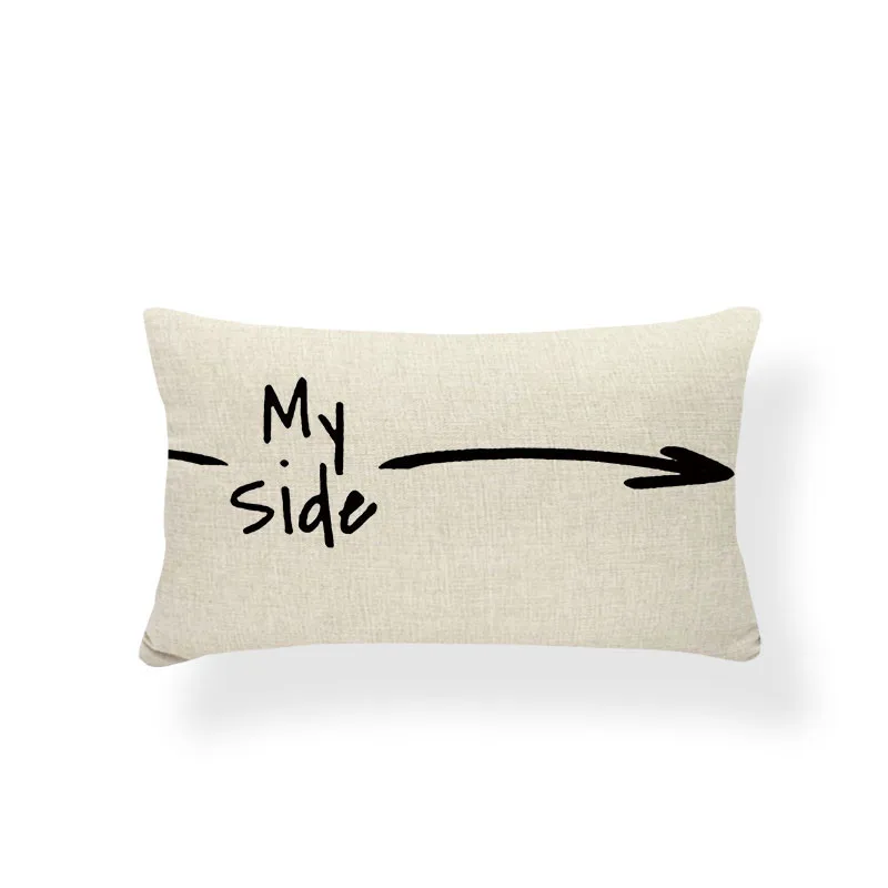 

Arrow Cushion Wave Point Pillow Cases Mr.Right Beard Home Outdoor Decor Home Crown Throw Pillows Orange Beige 30x50 Burlap Soft