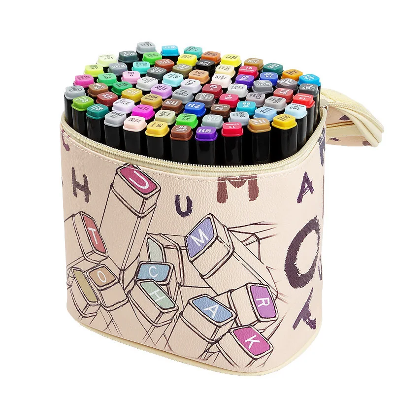 Для выведения токсинов 40 шт сенсорный маркеры алкоголь жирный двойная щетка